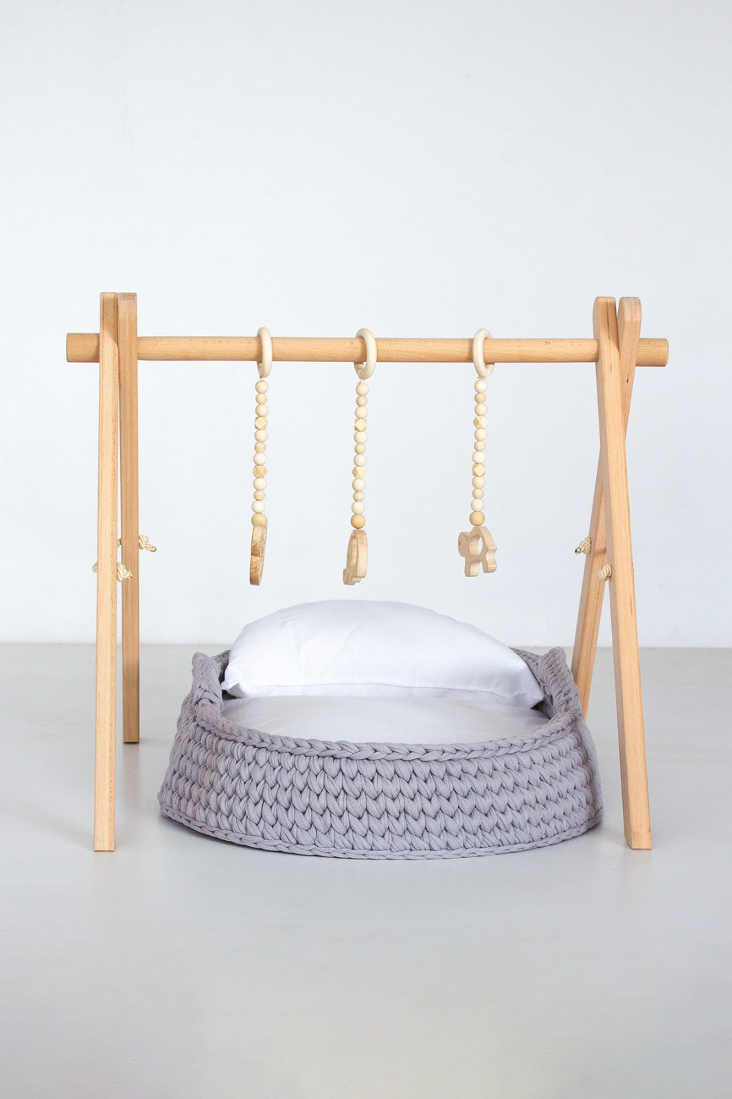 Wickelkorb mit Spielbogen - PureBaby