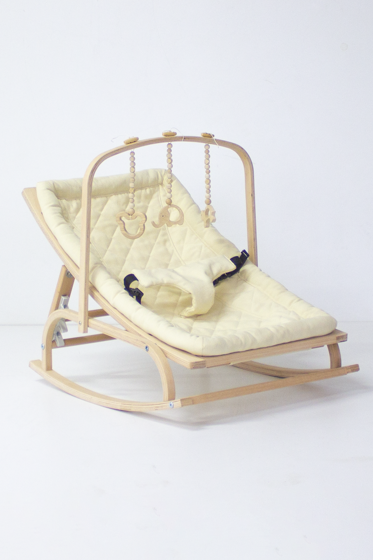 Schnuckel-Schaukel: Versetellbare Babywippe - PureBaby